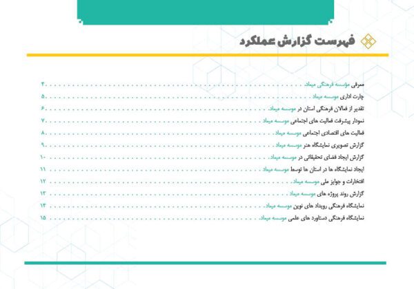 قالب گزارش عملکرد سالانه اداری فرهنگی ایندیزاین و فتوشاپ لایه باز برای چاپ و طراحی فایل های لایه باز ایندیزاین