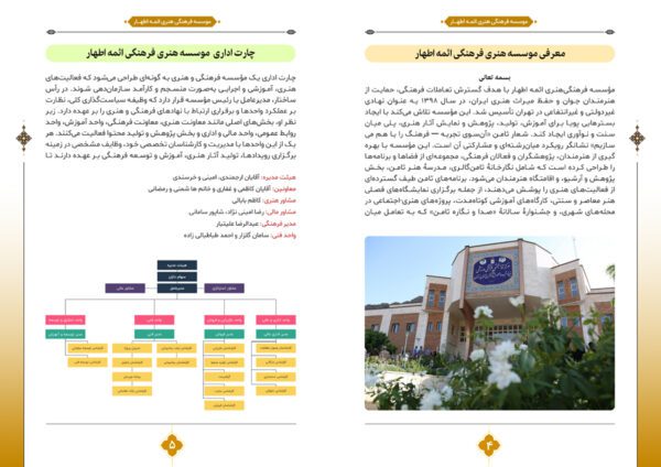 طرح گزارش عملکرد سالانه مراکز فرهنگی و اداری لایه باز برای چاپ و طراحی گزارش عملکرد لایه باز