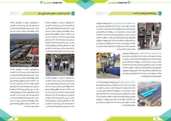 طرح گزارش عملکرد شرکتی و سازمانی لایه باز برای چاپ و طراحی گزارش عملکرد لایه باز
