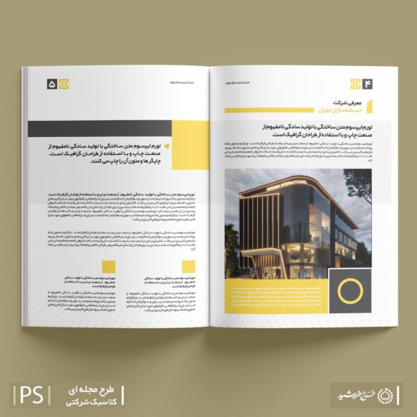 قالب آماده گزارش عملکرد لایه باز برای شرکت ها و ادارات برای چاپ و طراحی گزارش عملکرد لایه باز