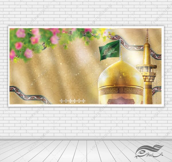 طرح بنر آماده لایه باز جشن ولادت برای چاپ و طراحی زمینه بنر لایه باز
