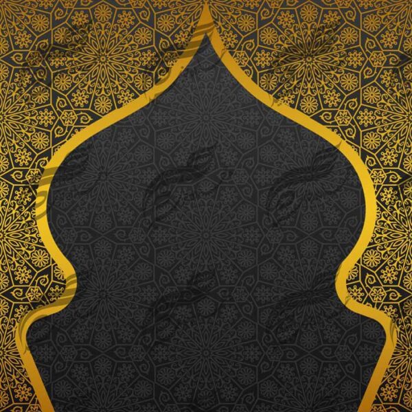 طرح کادر متن و تصویر لایه باز اسلیمی ۳ psd برای چاپ و طراحی زمینه متن ها و عنوان ها