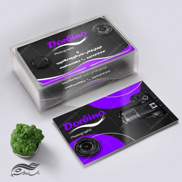 کارت ویزیت لایه باز عکاسی و رسانه ۲ psd برای چاپ و طراحی کارت ویزیت عکاسی و آتلیه