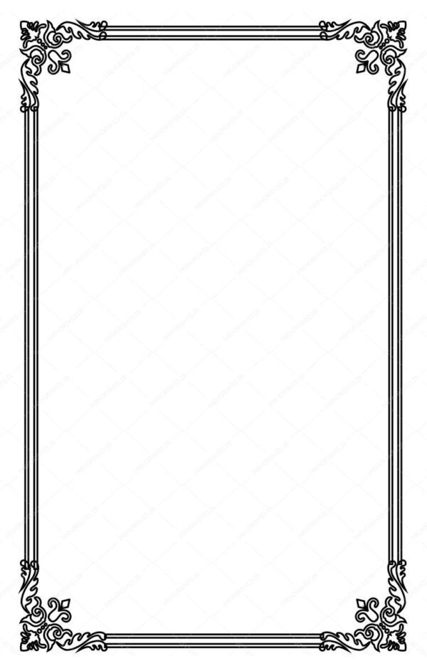 مجموعه طرح کادر حاشیه پترن و گل اسلیمی png سری دوم برای چاپ و طراحی مجموعه فایل های گرافیکی لایه باز