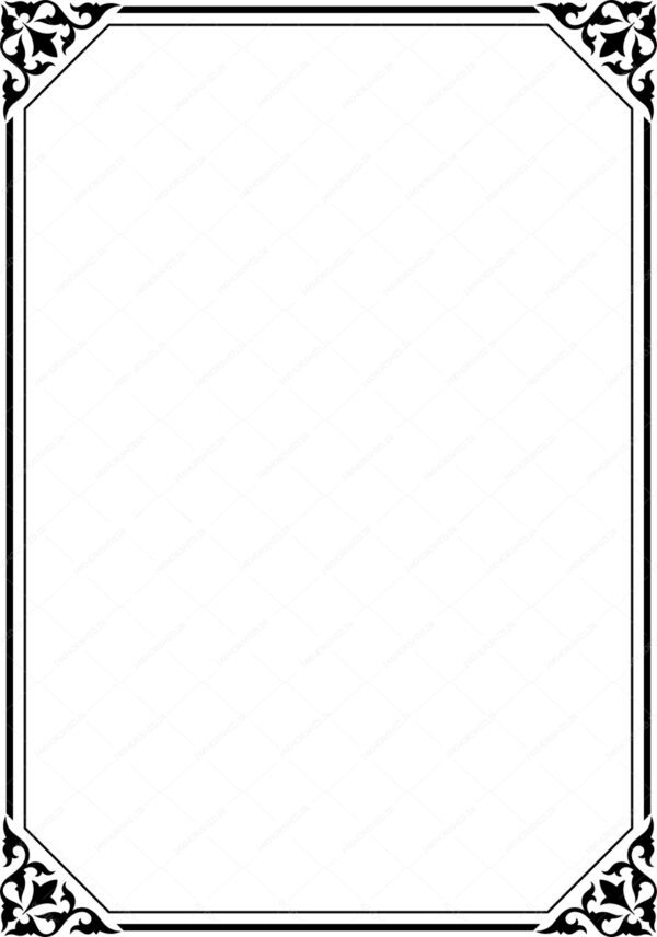 مجموعه طرح کادر حاشیه پترن و گل اسلیمی png سری دوم برای چاپ و طراحی مجموعه فایل های گرافیکی لایه باز