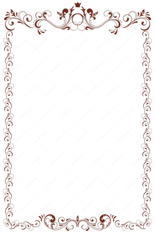 مجموعه طرح کادر حاشیه پترن و گل اسلیمی png سری دوم برای چاپ و طراحی مجموعه فایل های گرافیکی لایه باز
