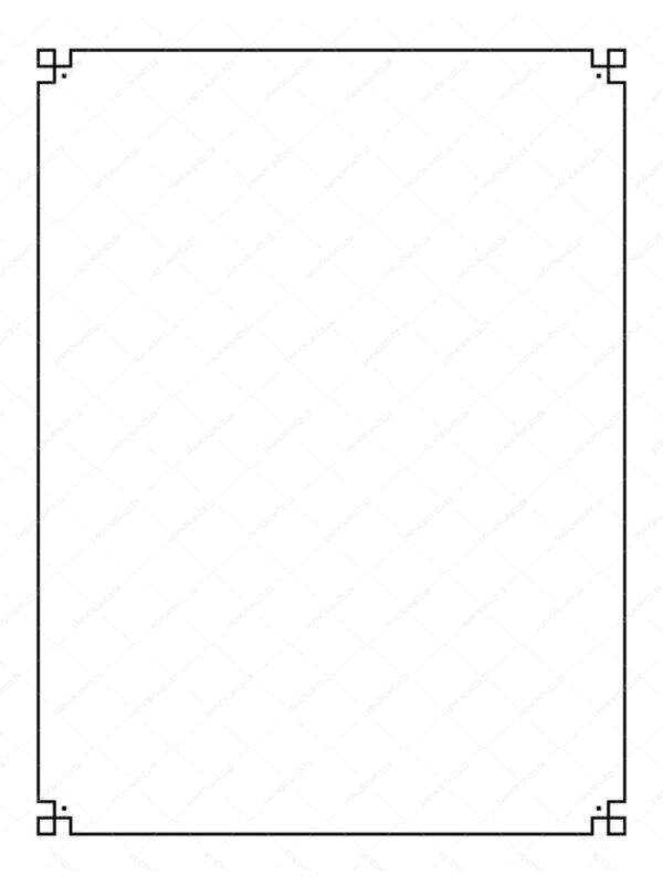 مجموعه طرح کادر حاشیه پترن و گل اسلیمی png سری دوم برای چاپ و طراحی مجموعه فایل های گرافیکی لایه باز
