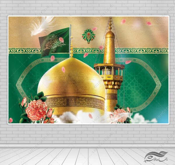 طرح زمینه بنر آماده لایه باز جشن ولادت برای چاپ و طراحی زمینه بنر لایه باز