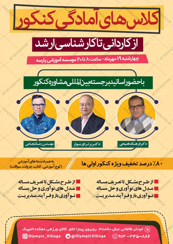 پوستر لایه باز کلاس کنکور کارشناسی ارشد + psd برای چاپ و طراحی پوستر لایه باز آموزش کنکور
