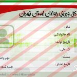 کارت شناسایی لایه باز ورزشی psd کارت شناسایی لایه باز ورزشی psd برای چاپ و طراحی کارت شناسایی لایه باز