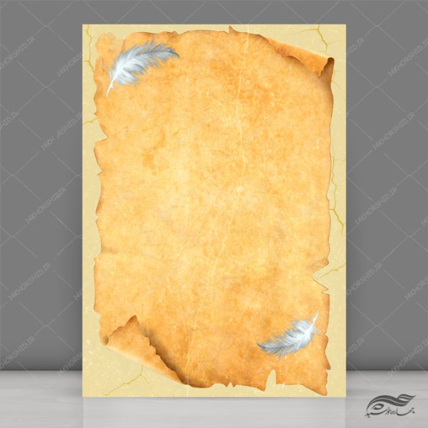 پوستر لایه باز طرح کاغذ قدیمی و پوستی psd برای چاپ و طراحی زمینه آماده لایه باز پوستر