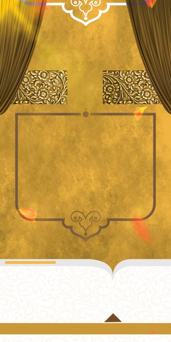 زمینه بنر آماده لایه باز مذهبی استندی برای چاپ و طراحی زمینه بنر لایه باز