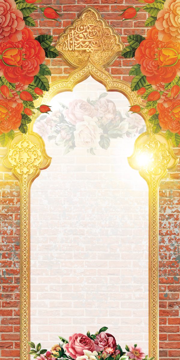 بنر آماده لایه باز مذهبی و فرهنگی برای چاپ و طراحی زمینه بنر لایه باز