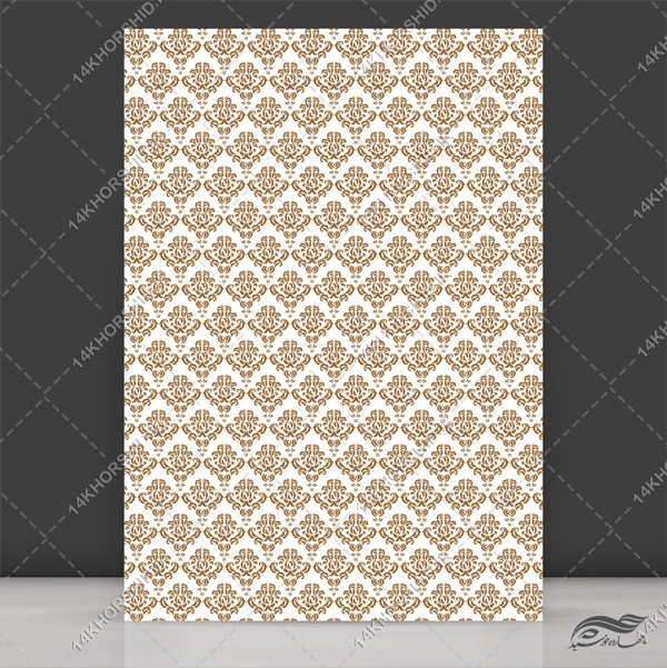 پس زمینه پترن لایه باز سنتی اسلیمی برای چاپ و طراحی شبکه و پترن لایه باز