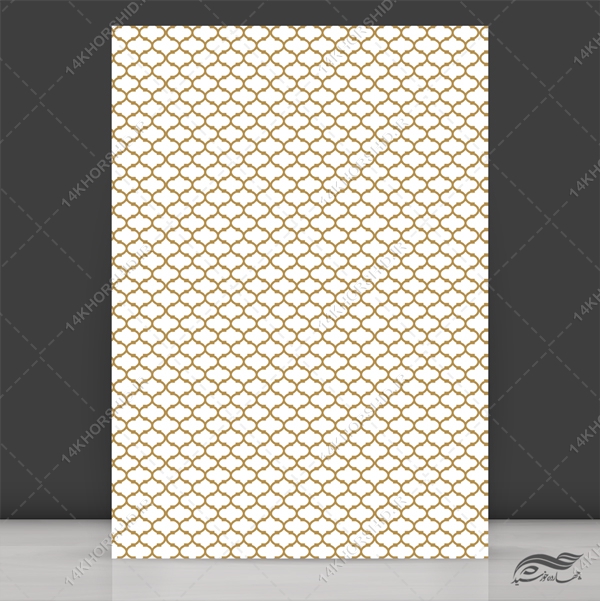 پس زمینه پترن شبکه ای لایه باز اسلیمی برای چاپ و طراحی شبکه و پترن لایه باز