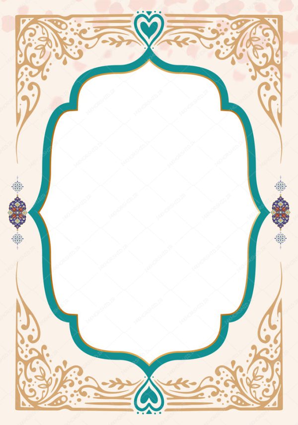 کادر و زمینه لایه باز لوح اسلیمی کادر و زمینه لایه باز لوح اسلیمی برای چاپ و طراحی