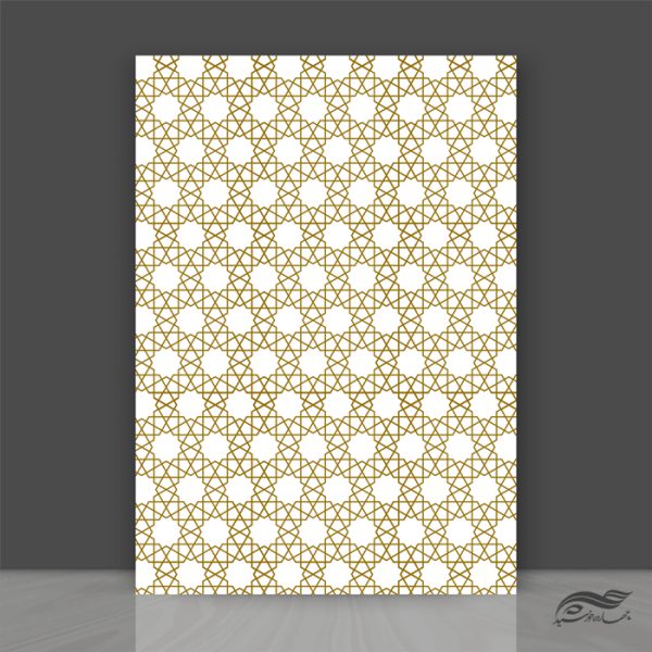 زمینه پترن شبکه لایه باز مذهبی برای چاپ و طراحی شبکه و پترن لایه باز