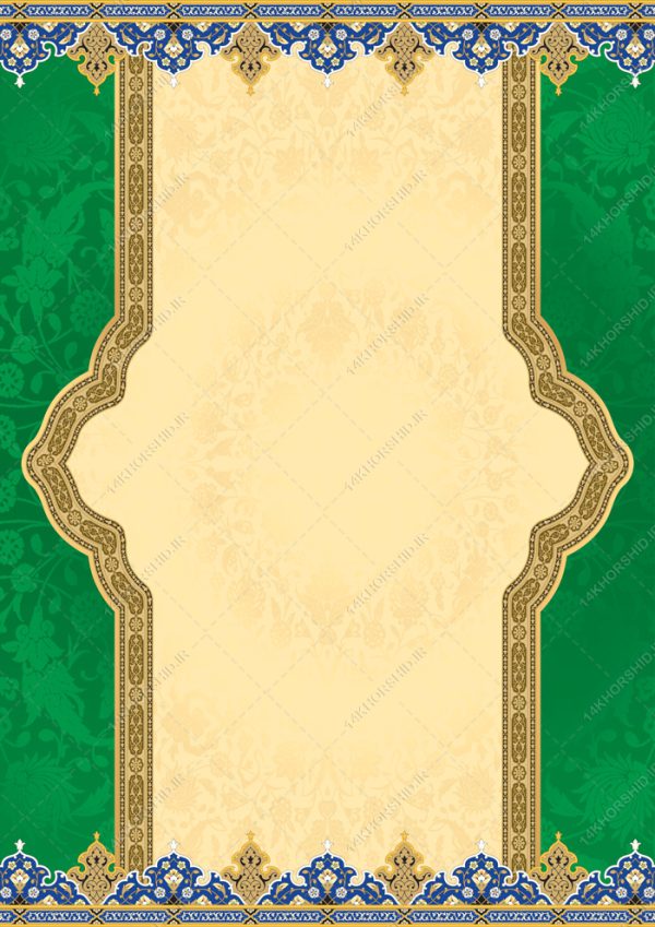 کادر و زمینه آماده لایه باز لوح تقدیر برای چاپ و طراحی