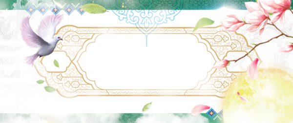 زمینه بنر لایه باز مذهبی اسلیمی ۳۶ psd برای چاپ و طراحی زمینه بنر لایه باز