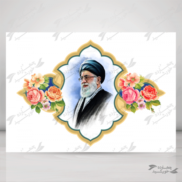 قاب و کادر تصویر لایه باز اسلیمی دو psd برای چاپ و طراحی قاب و حاشیه لایه باز