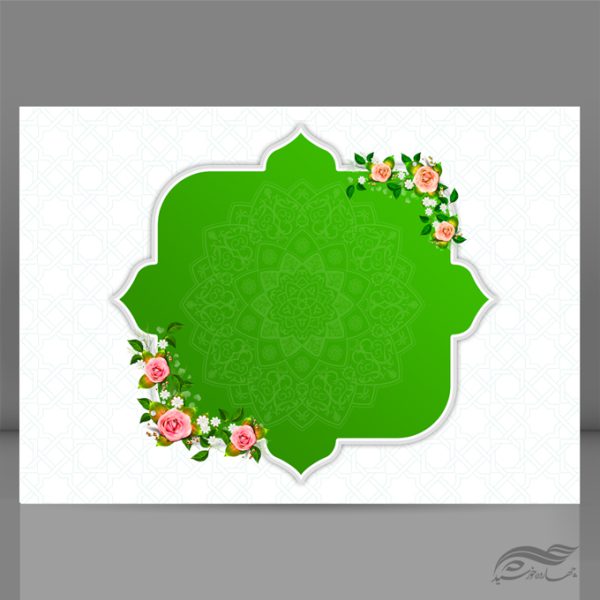 قاب و کادر گرافیکی لایه باز اسلیمی ۴۶ psd برای چاپ و طراحی قاب و حاشیه لایه باز