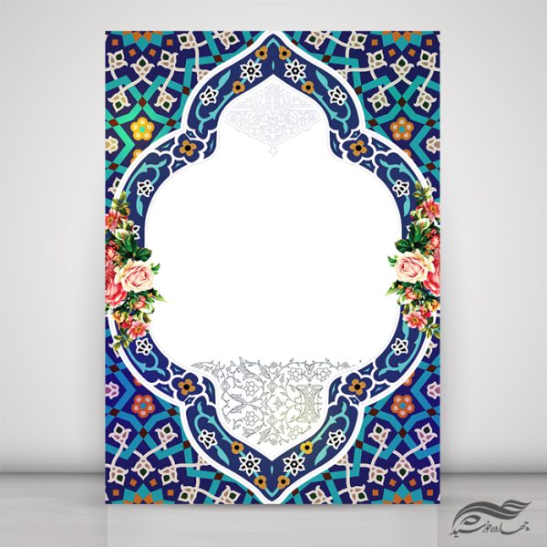 طرح کادر و زمینه آماده لایه باز لوح تقدیر برای چاپ و طراحی زمینه و کادر لایه باز لوح تقدیر