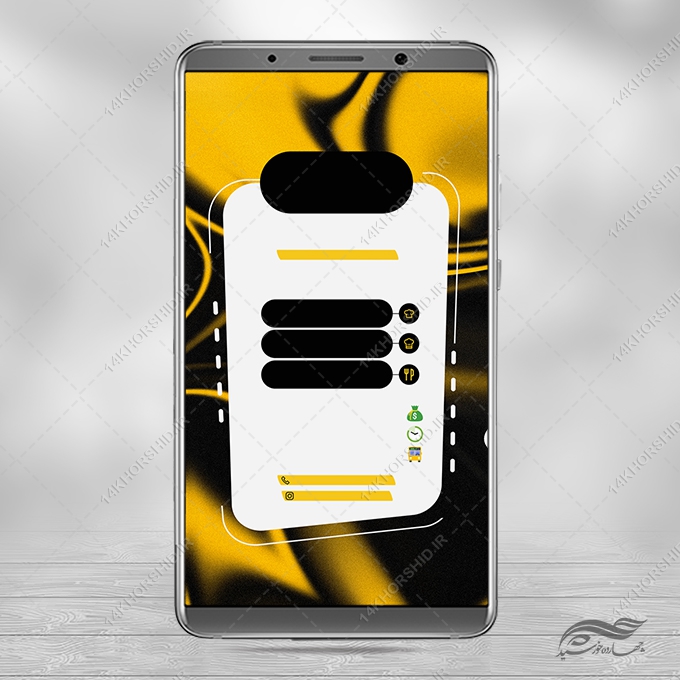 زمینه پست و استوری آماده لایه باز کلاسیک موبایل برای چاپ و طراحی پس زمینه موبایل کلاسیک و مدرن