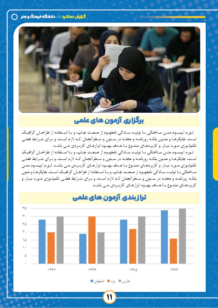 گزارش عملکرد لایه باز دانشگاهی و آموزشی ایندیزاین و فتوشاپ برای چاپ و طراحی فایل های لایه باز ایندیزاین