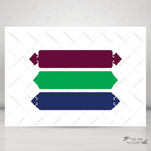 طرح کادر و حاشیه متن لایه باز کلاسیک psd برای چاپ و طراحی زمینه متن ها و عنوان ها