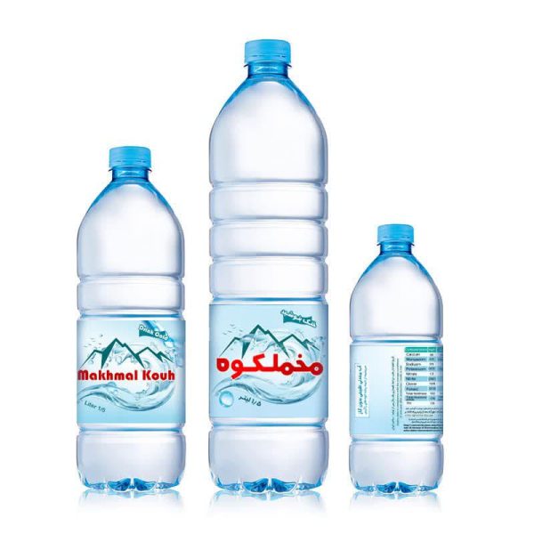 طرح لایه باز لیبل و برچسب آب معدنی برای چاپ و طراحی لیبل و برچسب لایه باز