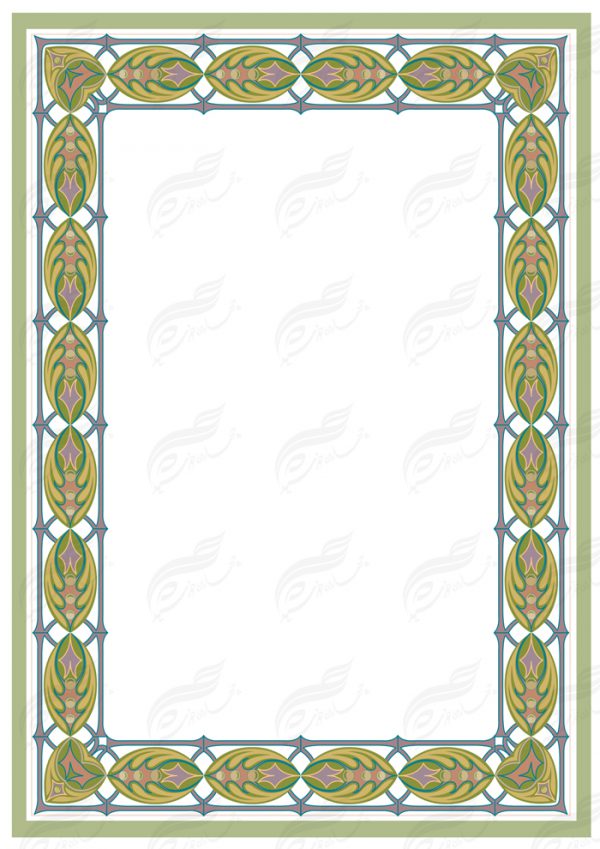 مجموعه کامل کادر و حاشیه لوح تقدیر لایه باز اسلیمی سری سوم psd برای چاپ و طراحی مجموعه فایل های گرافیکی لایه باز