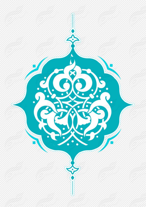 قاب و حاشیه لایه باز خاتم اسلیمی ۵ psd برای چاپ و طراحی کادر و حاشیه لایه باز خاتم اسلیمی