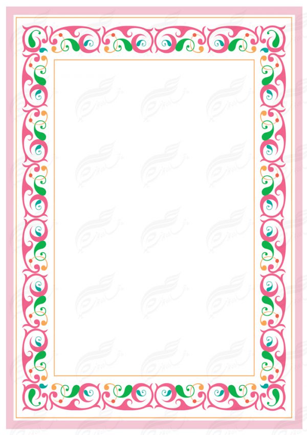 مجموعه کامل کادر و حاشیه لوح تقدیر لایه باز اسلیمی سری سوم psd برای چاپ و طراحی مجموعه فایل های گرافیکی لایه باز