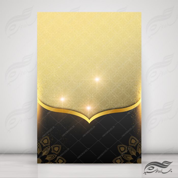 زمینه پوستر لایه باز مذهبی اسلیمی ۸۹ psd برای چاپ و طراحی زمینه آماده لایه باز پوستر