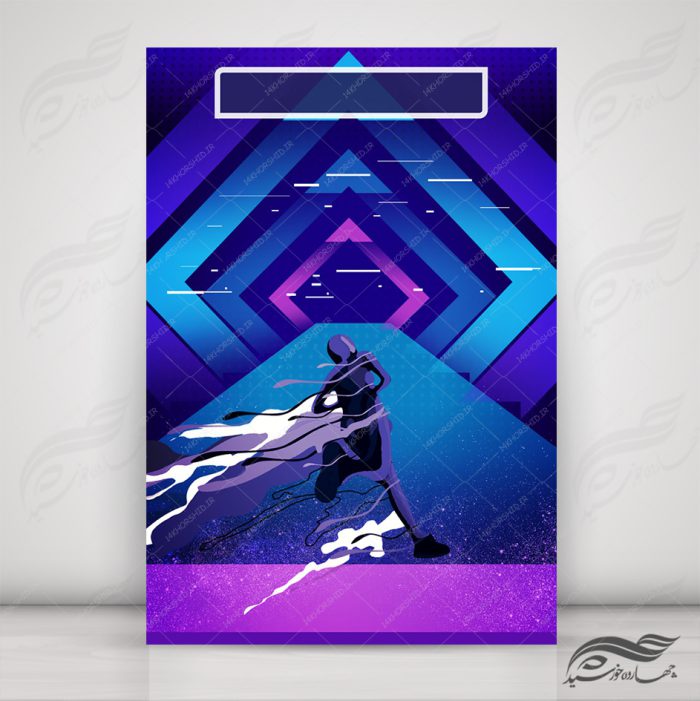 پس زمینه پوستر لایه باز ورزشی ۱۲ psd برای چاپ و طراحی پس زمینه لایه باز ورزشی
